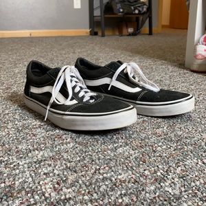 Black VANS sneakers